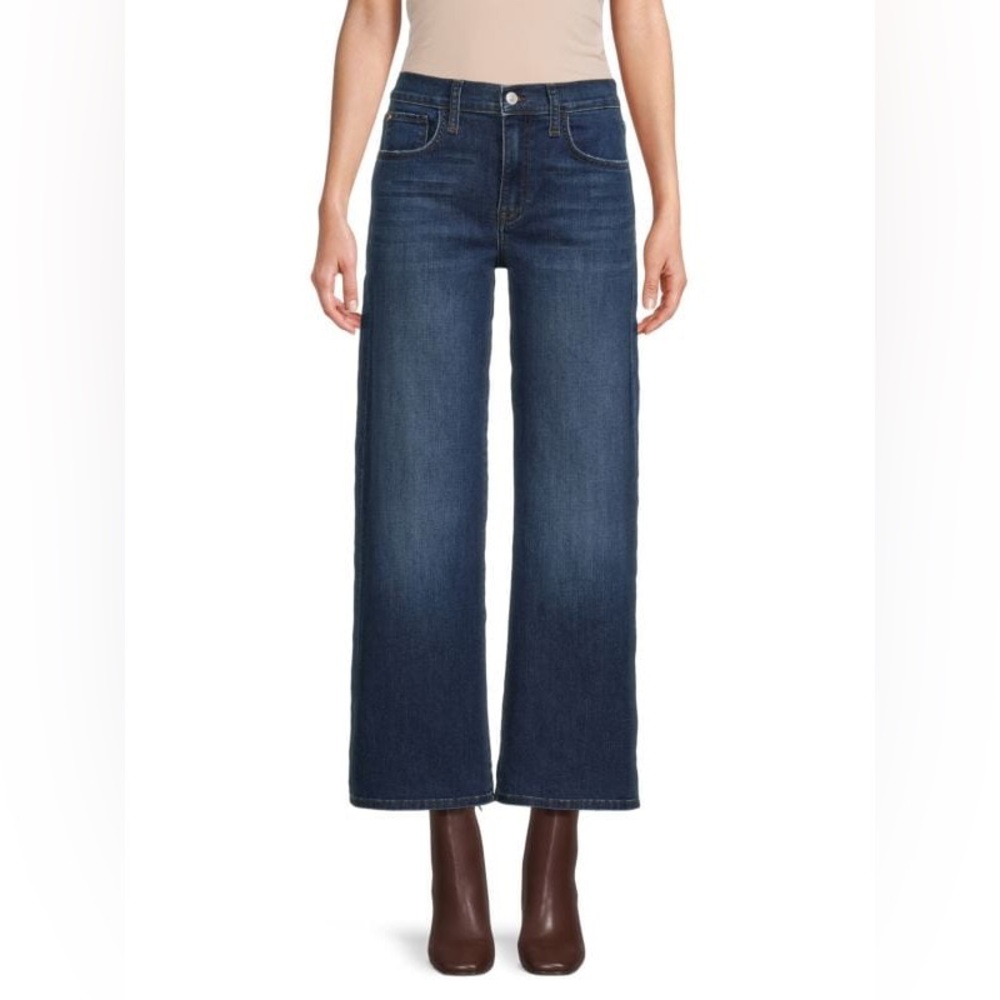 Hudson Rosalie High Rise Wide Leg Jeans
